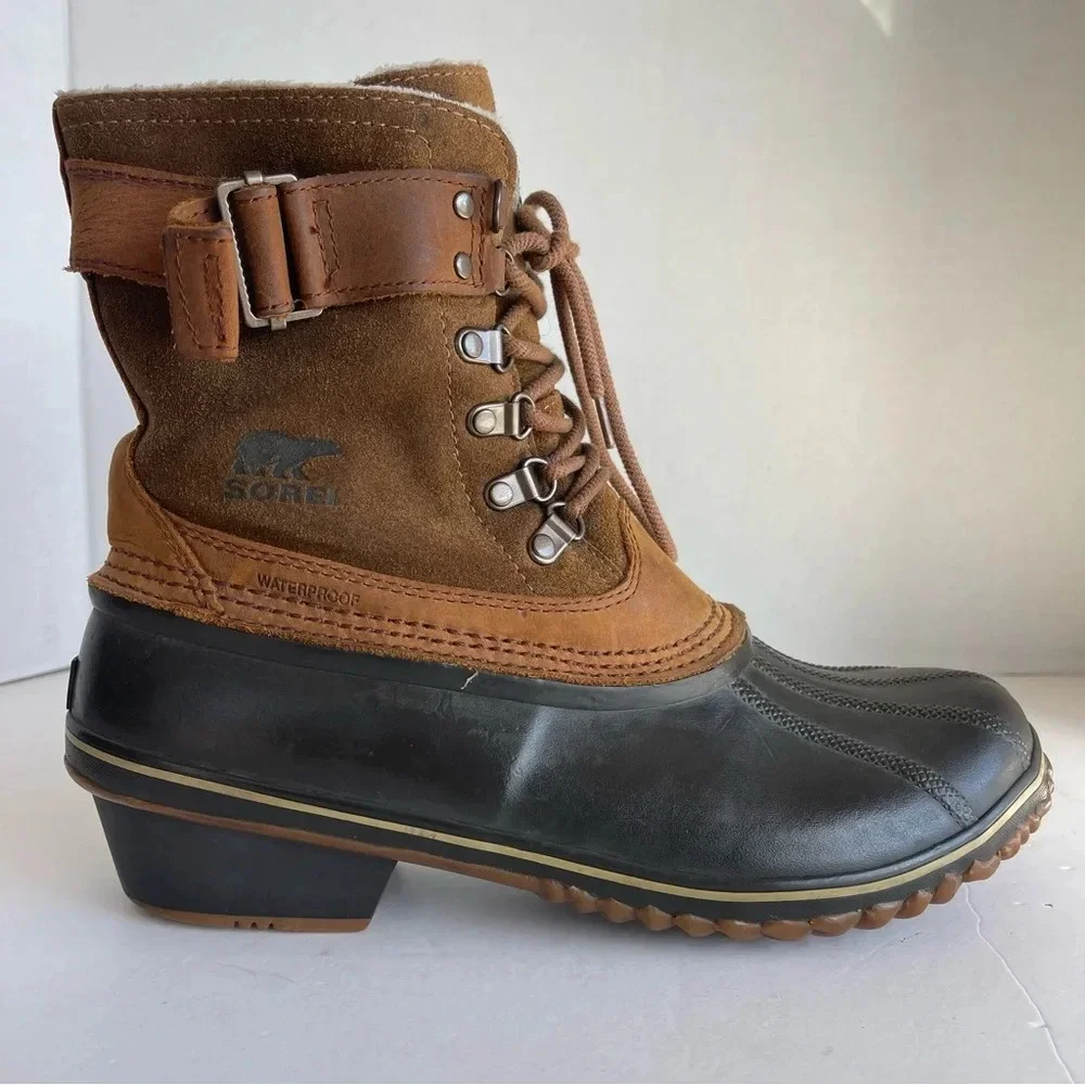Sorel Womens Lace Winter Fancy II Boot Size 11 - Picture 1 of 9